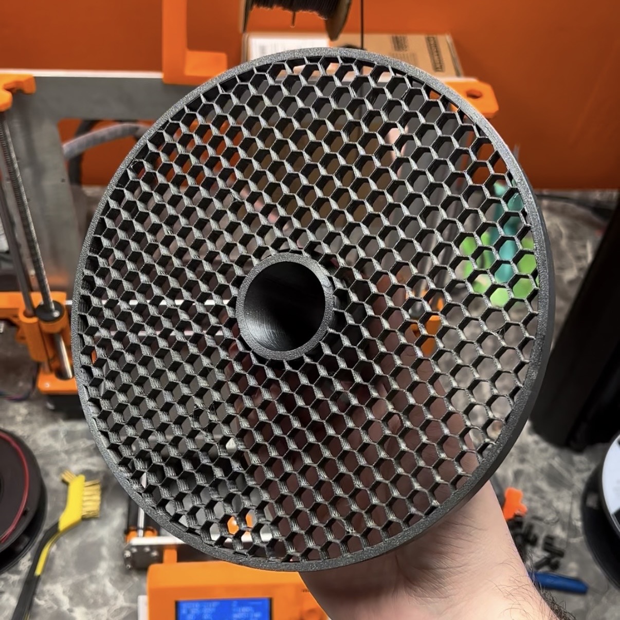 Prototipo portabobina