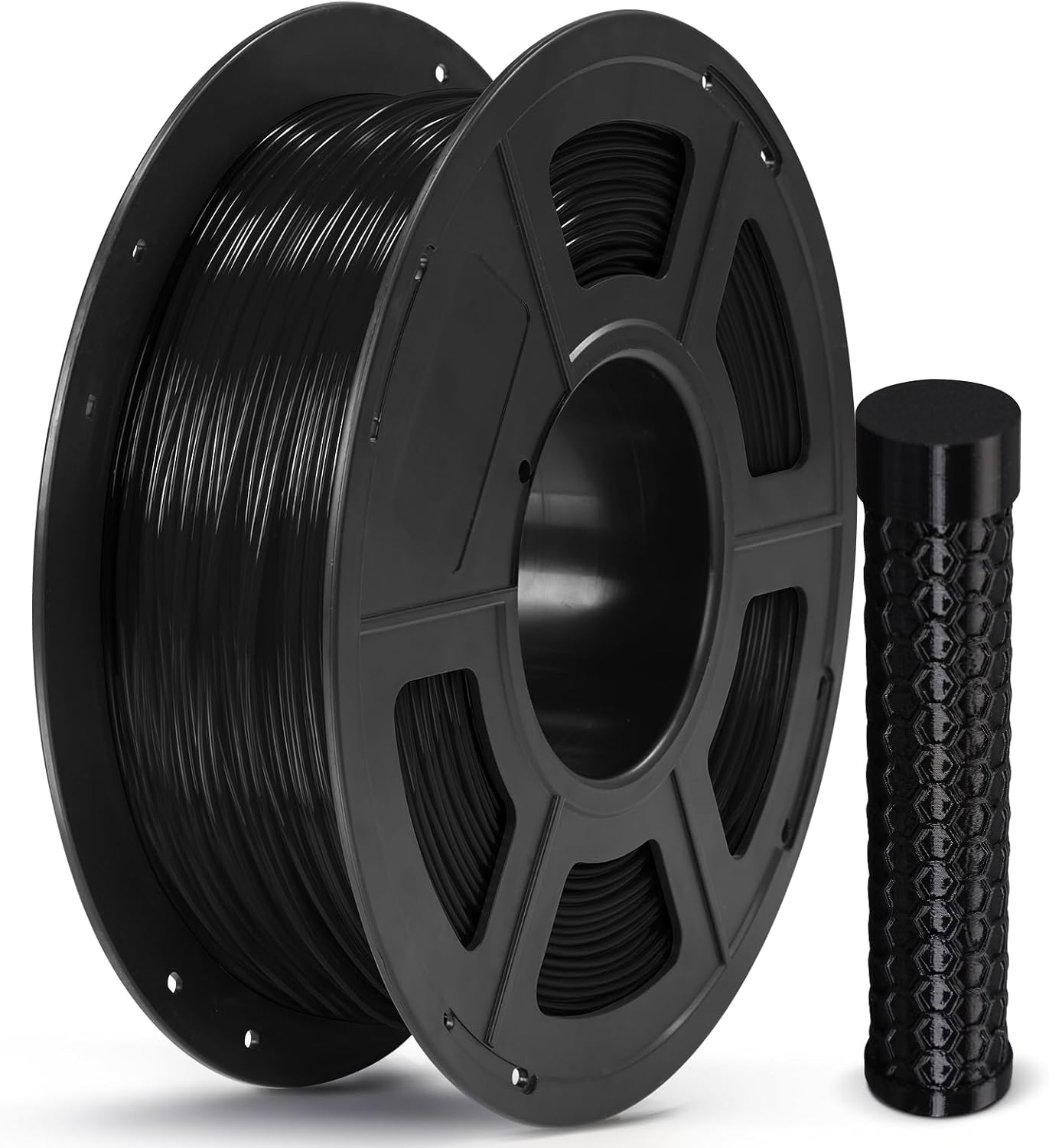 ANYCUBIC Filamento TPU 1,75 mm, Flessibile e Morbido, Nero 1KG